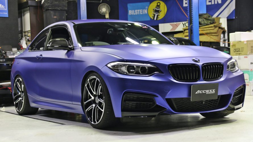 M235なお客様に、フルラッピング!