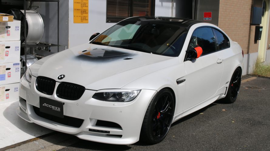 E92M3なお客様の車検が完了しました!