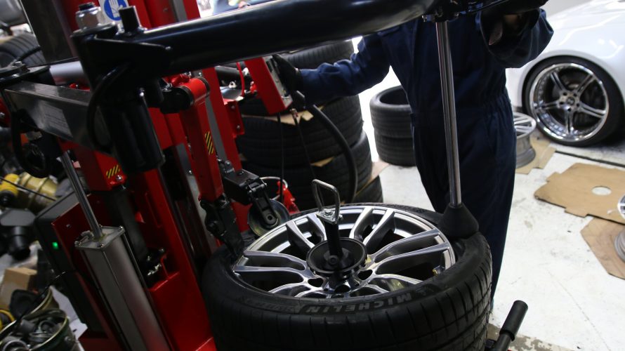 F30なお客様の、タイヤ交換!