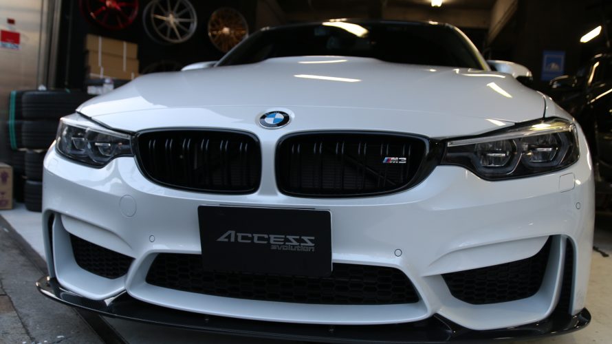 超絶ド新車な、F80M3コンペにいろいろと!