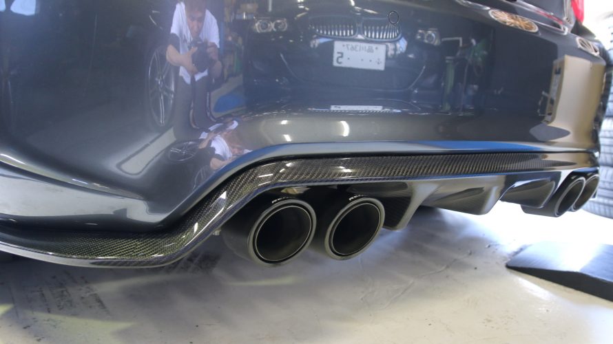 F87M2なお客様に、3Dデザイン リアディフューザーお取りつけ!