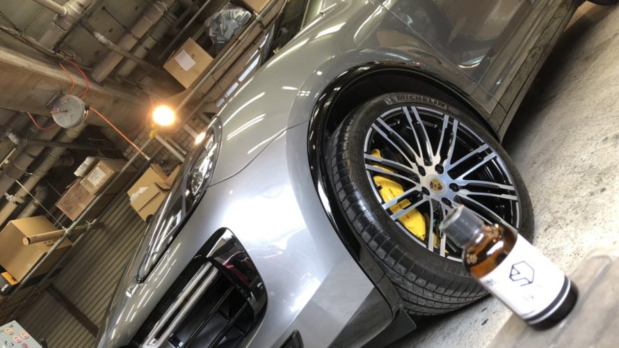 思わず二度見してしまう素敵Porsche Cayenne にボディもインテリアもコーティングで三度見してしまうカイエンに♥